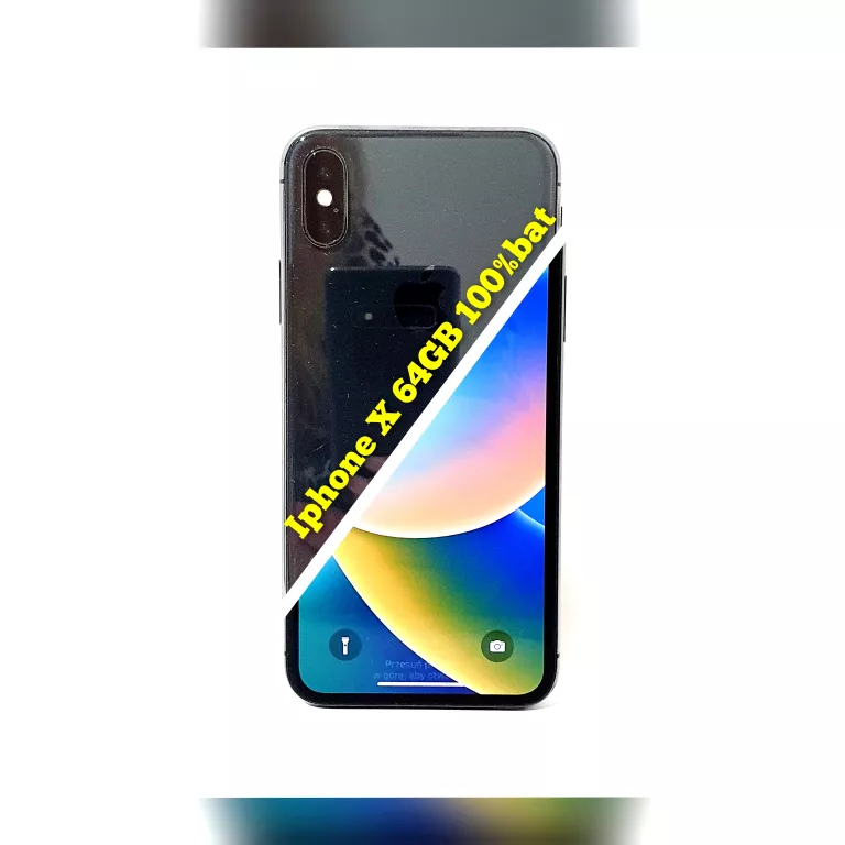 TELEFON IPHONE X 64GB BAT 100%