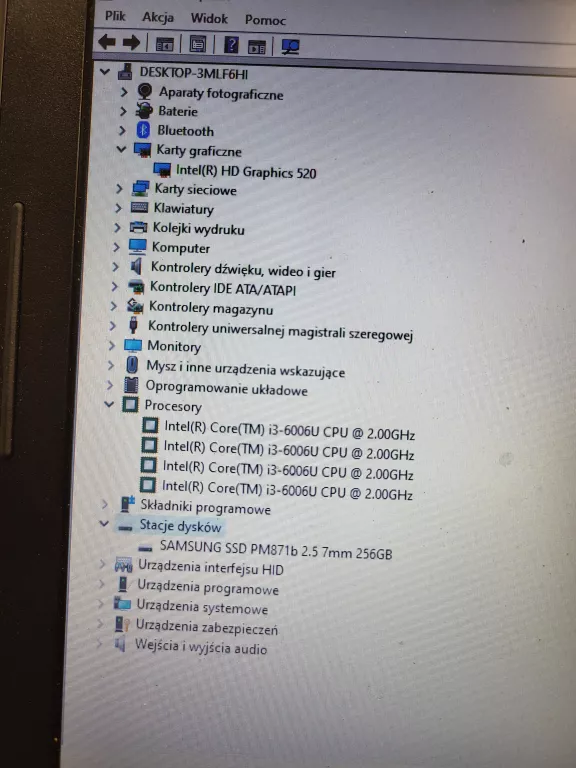 LAPTOP DELL LATITUDE 3380 INTEL I3 4GB RAM 256SSD