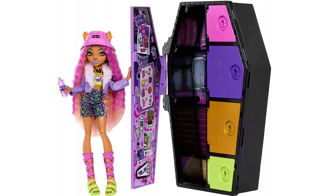 Boneca Monster High Clawdeen Wolf 2012 - Monstrinhas Vivas