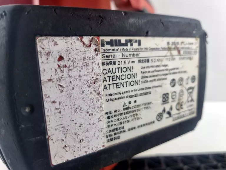 LAMPA BUDOWLANA HILTI SL 6-A22 + AKU 5.2 AH