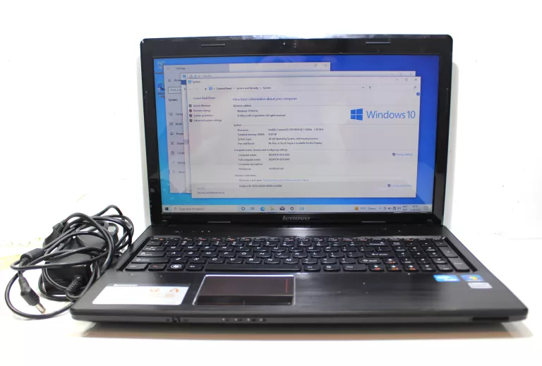 LAPTOP LENOVO G570 4/W10H/240/IC # USZKODZONY