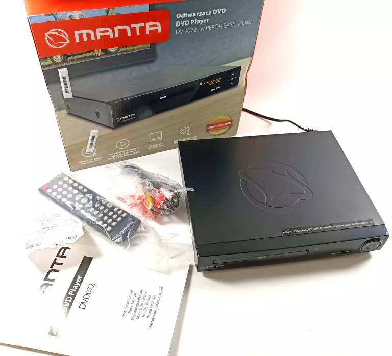 ODTWARZACZ DVD MANTA DVD072 EMPEROR BASIC HDMI