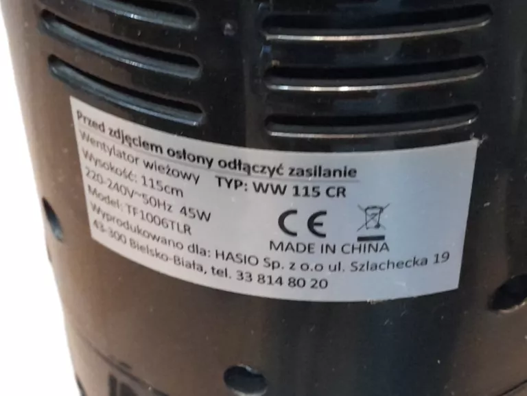 wentylator-kolumnowy-framell-tf1006tlr-czarny-funkcje-oscylacja