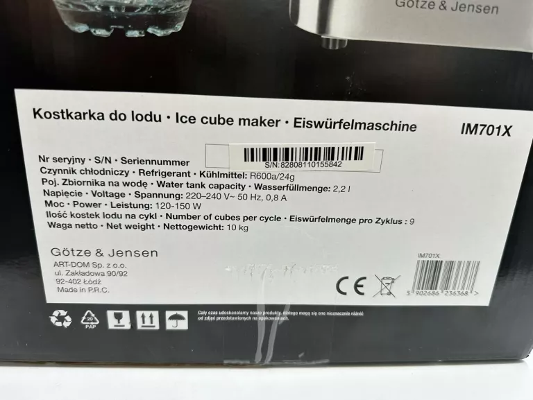 KOSTKARKA GOTZE JENSEN IM701X
