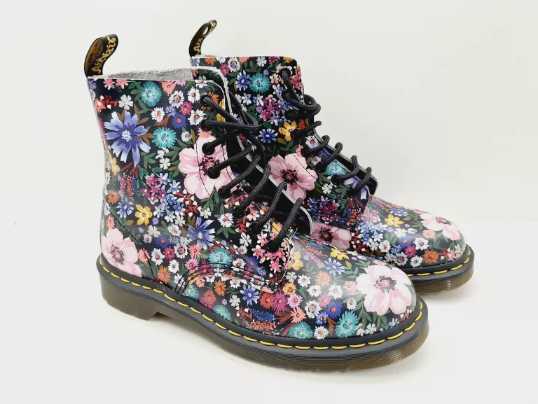 buty-martens-1460-kwiaty-40-stan-uzywany
