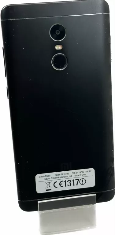SMARTFON XIAOMI REDMI NOTE 3 GB / 32 GB CZARNY
