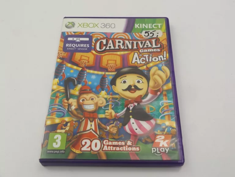 GRA NA KINECT XBOX 360 CARNIVAL GAMES: IN ACTION