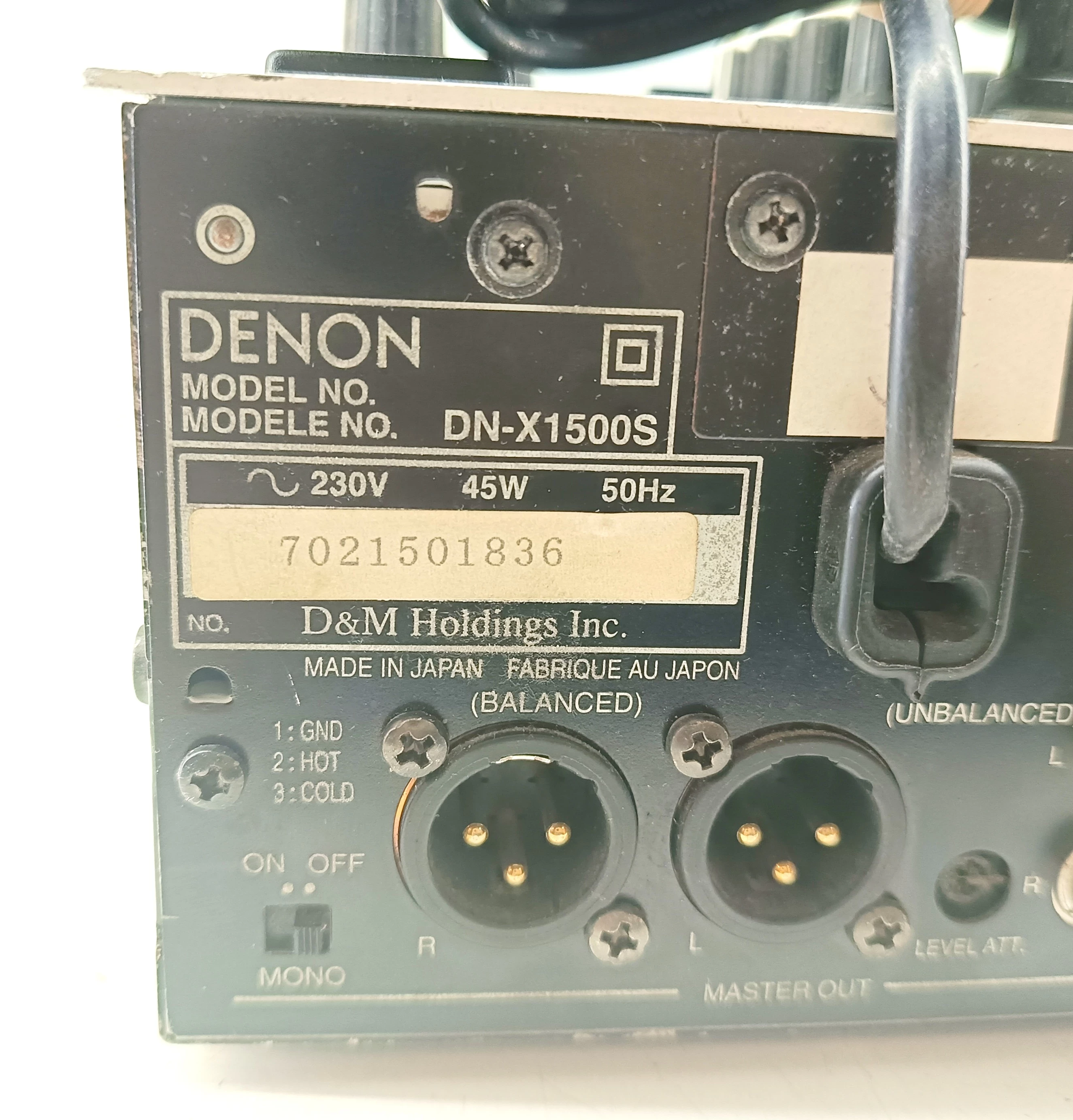 名機 DENON DJミキサー DN-X1500S - 楽器/器材