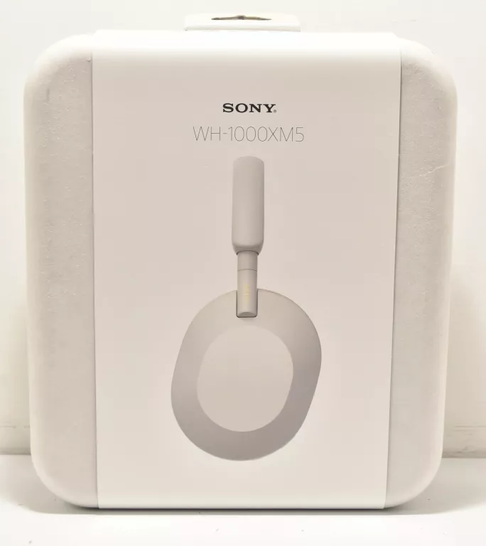 SŁUCHAWKI BEZPRZEWODOWE SONY WH-1000XM5 SREBRNE