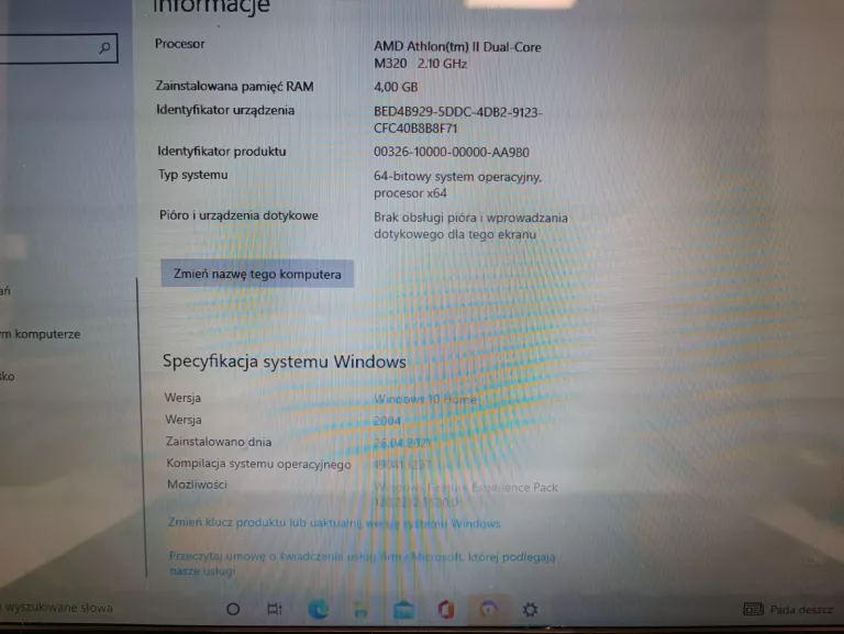 LAPTOP HP PAVILION DV 6/ZASILACZ