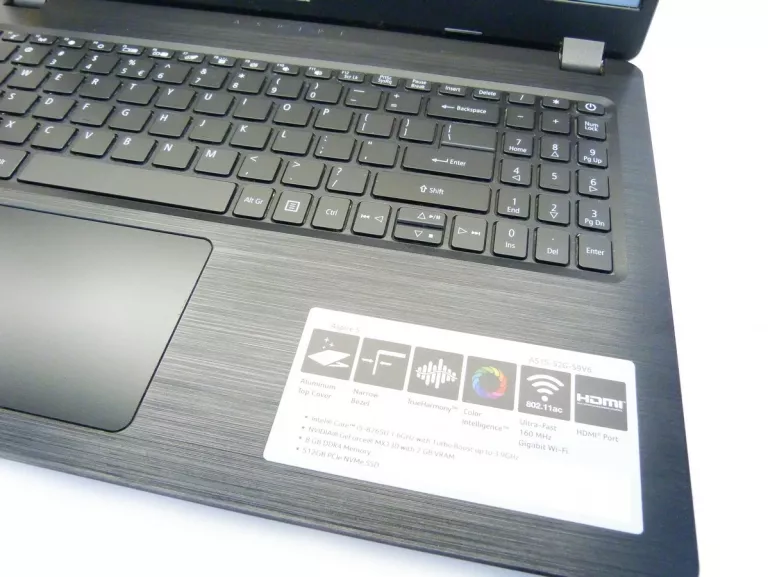 ACER ASPIRE 5 I5-8265U/8GB/512GB SSD/MX130