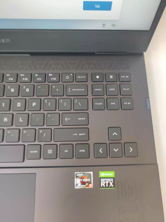 LAPTOP HP OMEN 16 KOMPLET