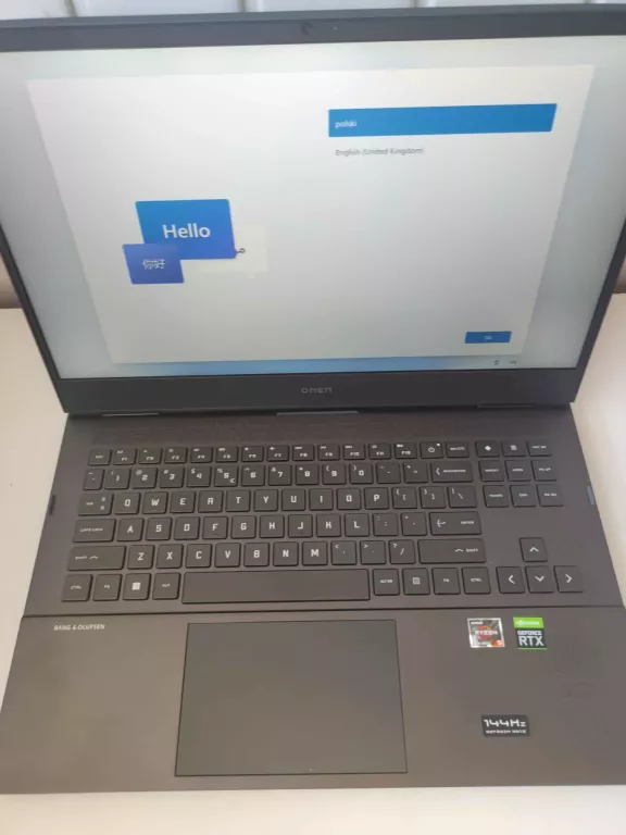 LAPTOP HP OMEN 16 KOMPLET