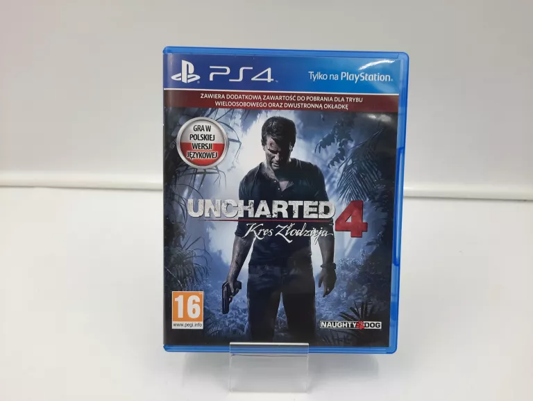 UNCHARTED 4 PS4 / CUSA-04529/POL / *OKAZJA*