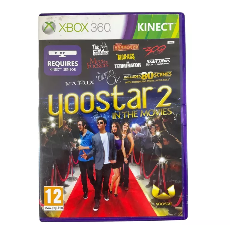 GRA XBOX 360 YOOSTAR 2 IN THE MOVIES