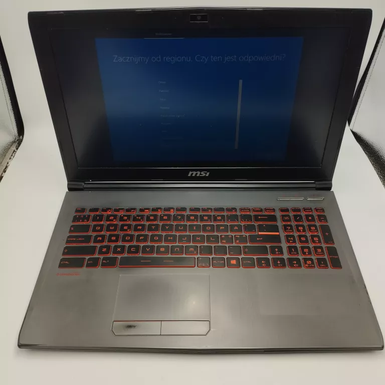 LAPTOP STEELSERIES MSI 3168NGW I5-7300 /16GB/WIN10