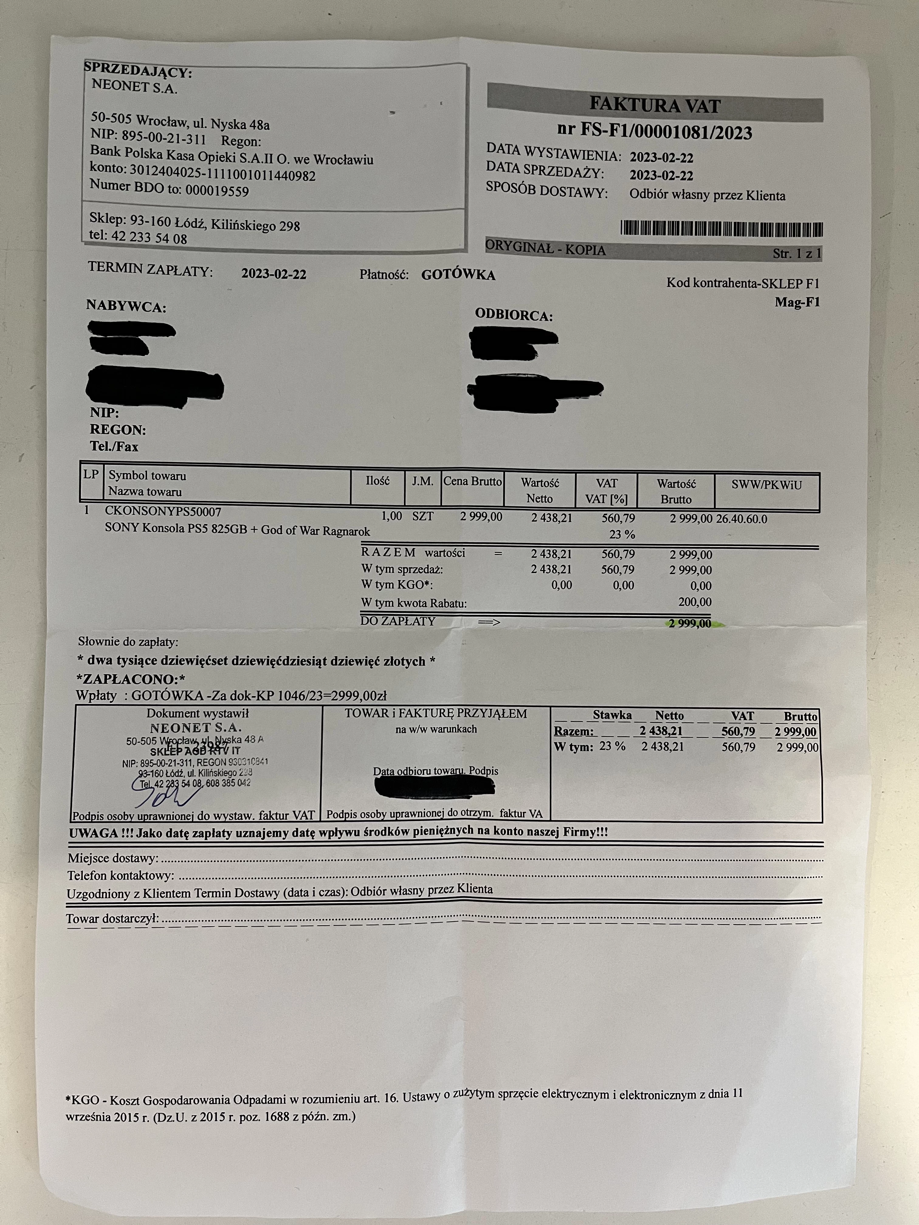 konsola-sony-playstation-5-cfi-1216a-kpl-gwar-stan-opakowania-oryginalne