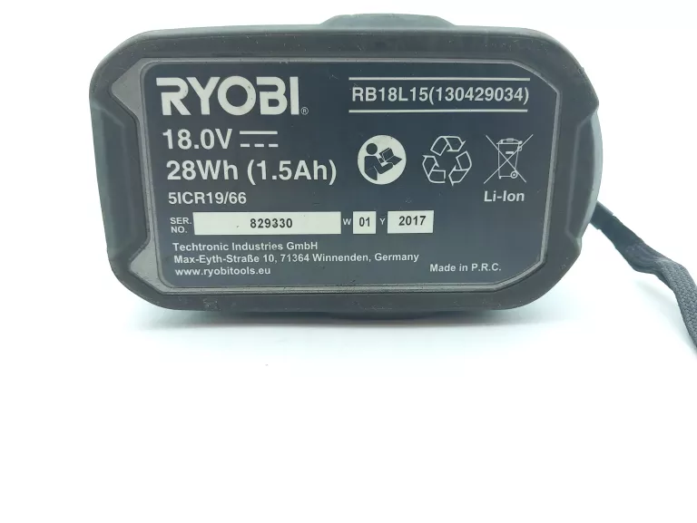 WKRĘTARKA RYOBI RCD1802