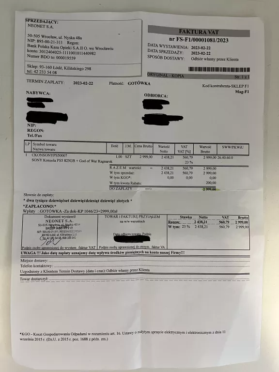 konsola-sony-playstation-5-cfi-1216a-kpl-gwar-stan-opakowania-oryginalne