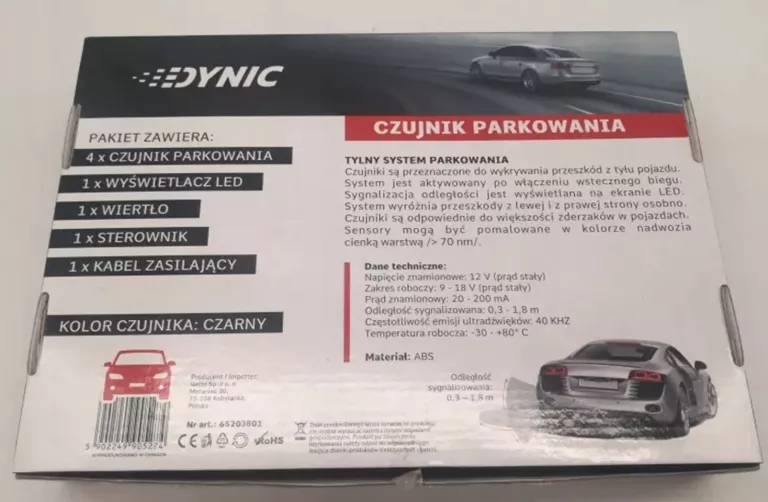 CZUJNIK PARKOWANIA DYNIC