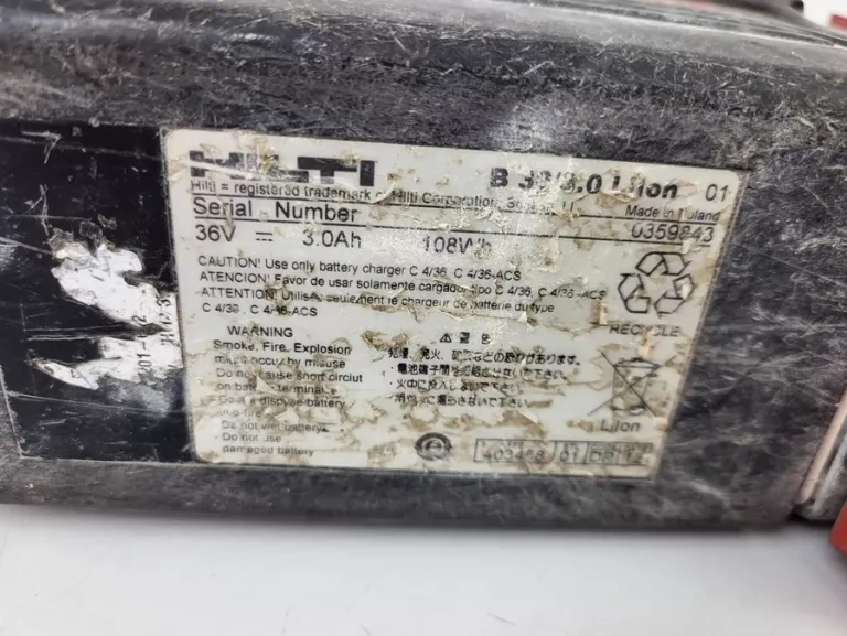 MŁOTOWIERTARKA HILTI TE 60-A36 KOMPLET