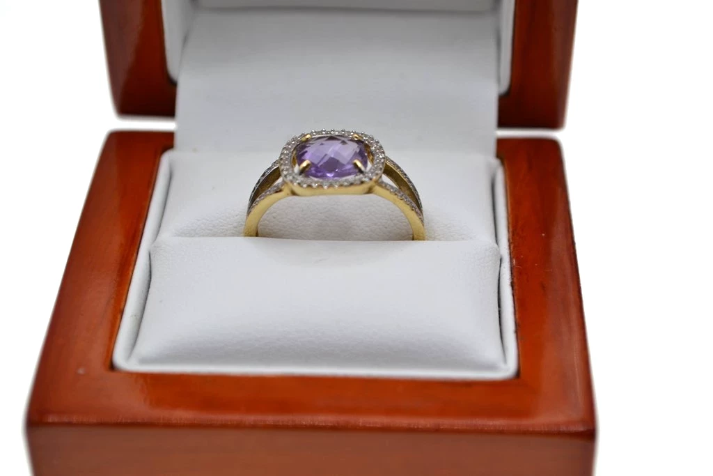 sliczny-zloty-pierscionek-14k-z-fioletowym-oczkiem-stan-11323-2