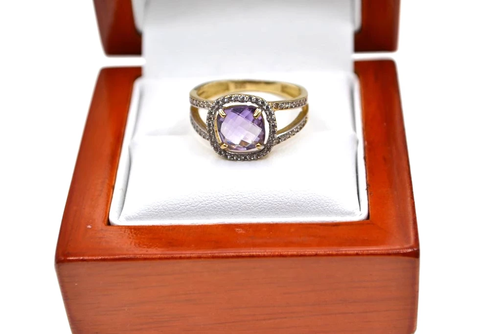 sliczny-zloty-pierscionek-14k-z-fioletowym-oczkiem-rozmiarsrednica-wew-mm-372-14