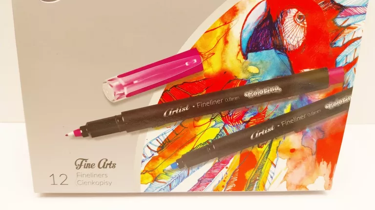 CIENKOPISY DO KOLOROWNIA COLORINO ARTIST 12 SZT