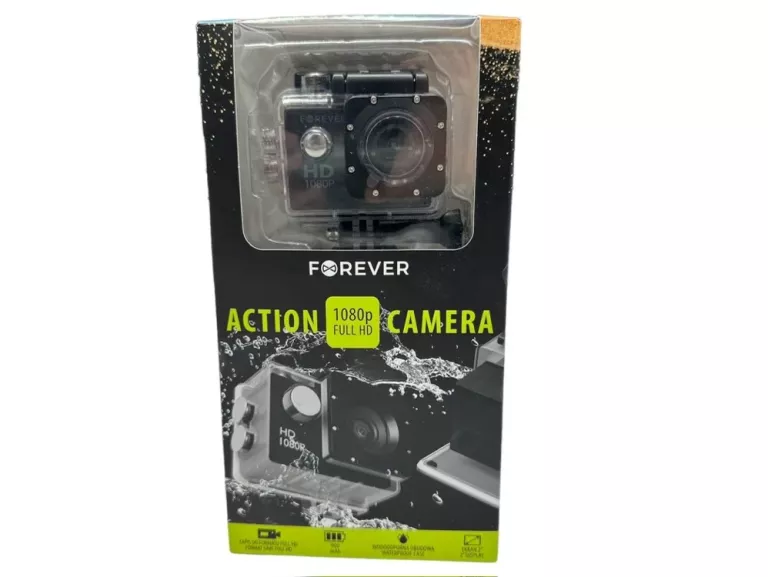 KAMERKA FOREVER ACTION KAMERA FULL HD KOMPLET