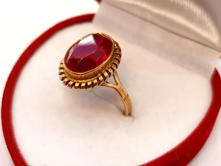 zloty-pierscionek-585-rubin-r22-61g-stan-uzywany