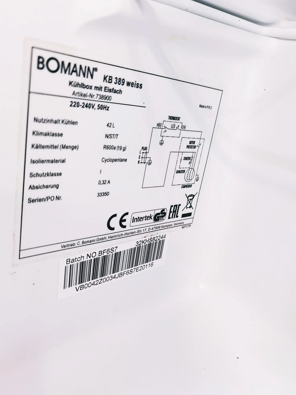 lodowka-hotelowa-bomann-kb389-stan-uzywany