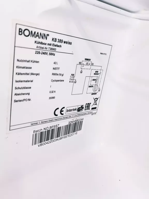 lodowka-hotelowa-bomann-kb389-stan-uzywany