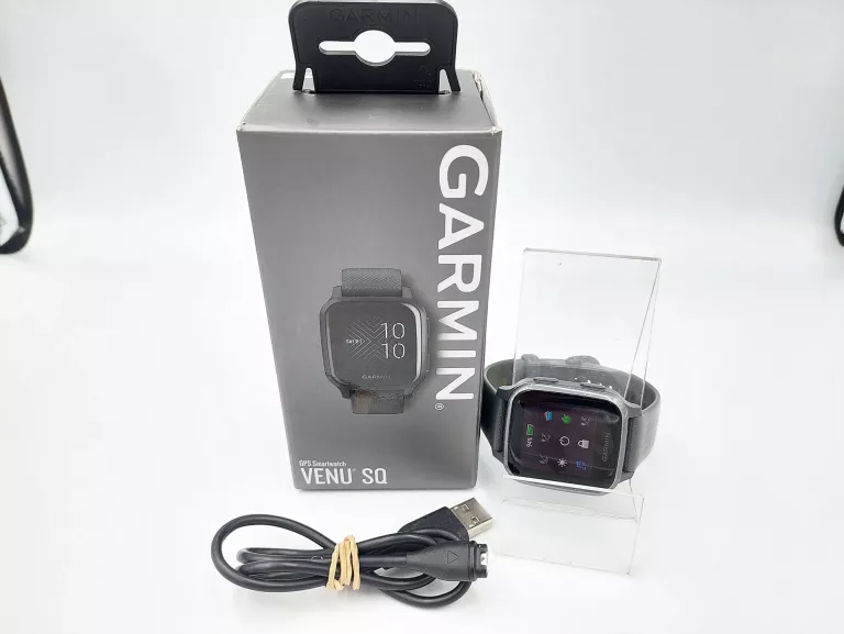 SMARTWATCH GARMIN VENU SQ, KOMPLET PROMOCJA !!