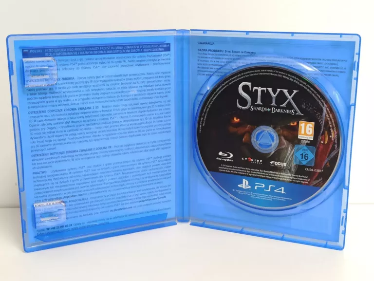 GRA NA PS4 STYX SHARD OF DARKNESS