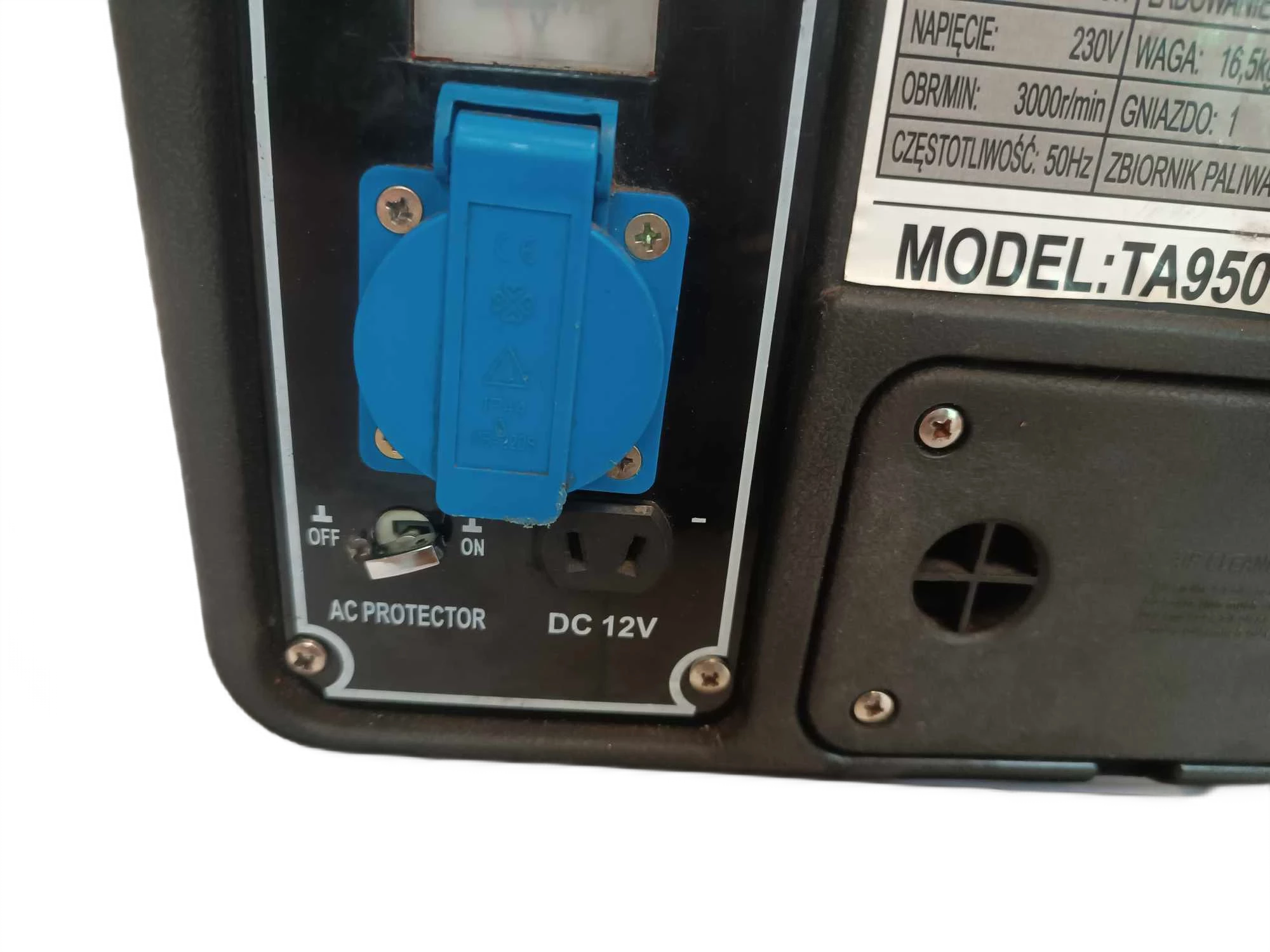 agregat-targed-generator-ta950-typ-agregatu-brak-informacji