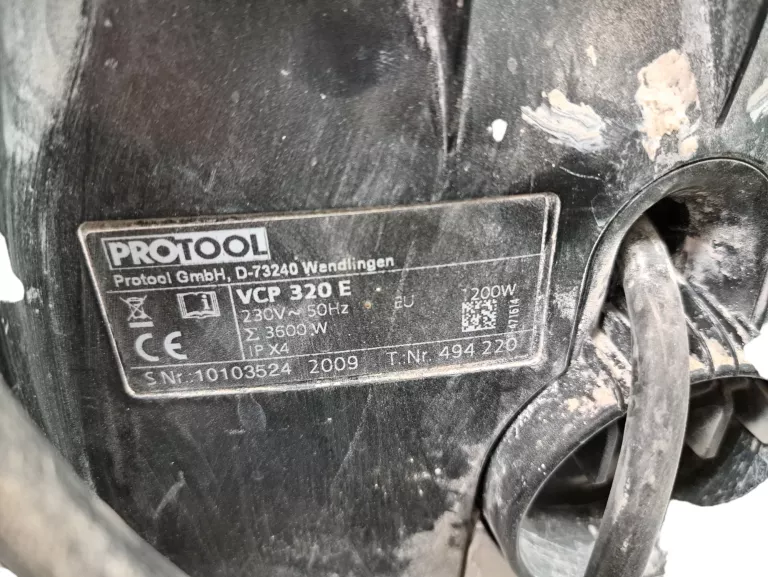 ODKURZACZ PRZEMYSŁOWY PROTOOL VCP 320 E
