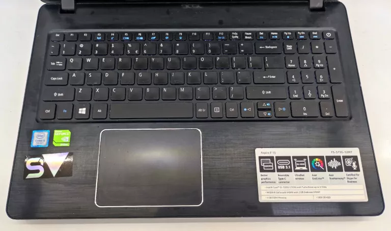 LAPTOP ACER F5-573G-52M7 + ŁADOWARKA