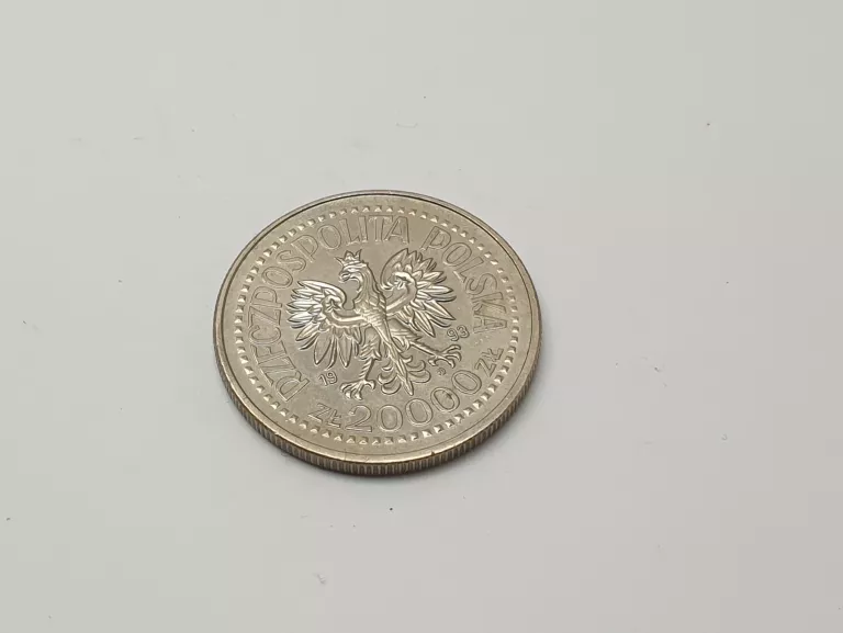 MONETA 20000 ZŁ KAZIMIERZ IV JAGIELLOŃCZYK 1993