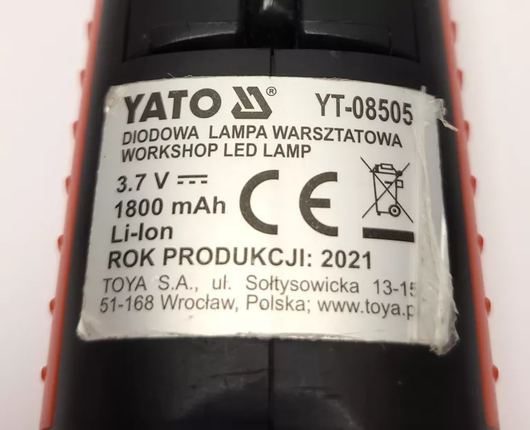 LAMPA WARSZTATOWA LED YATO YT-08505