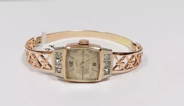 zloty-zegarek-585-mechanizm-kwarcowy