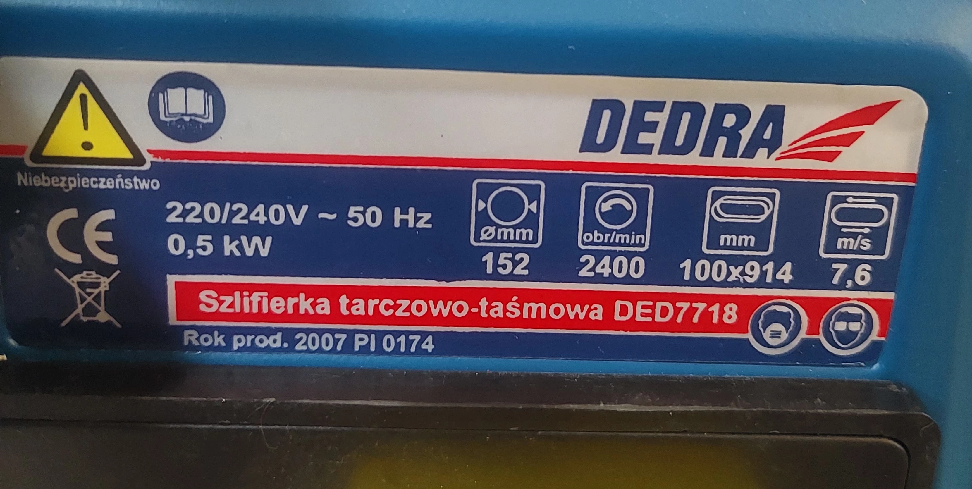 szlifierka-tasmowa-dedra-ded7718-z-pudelkiem-kod-producenta-ded7718