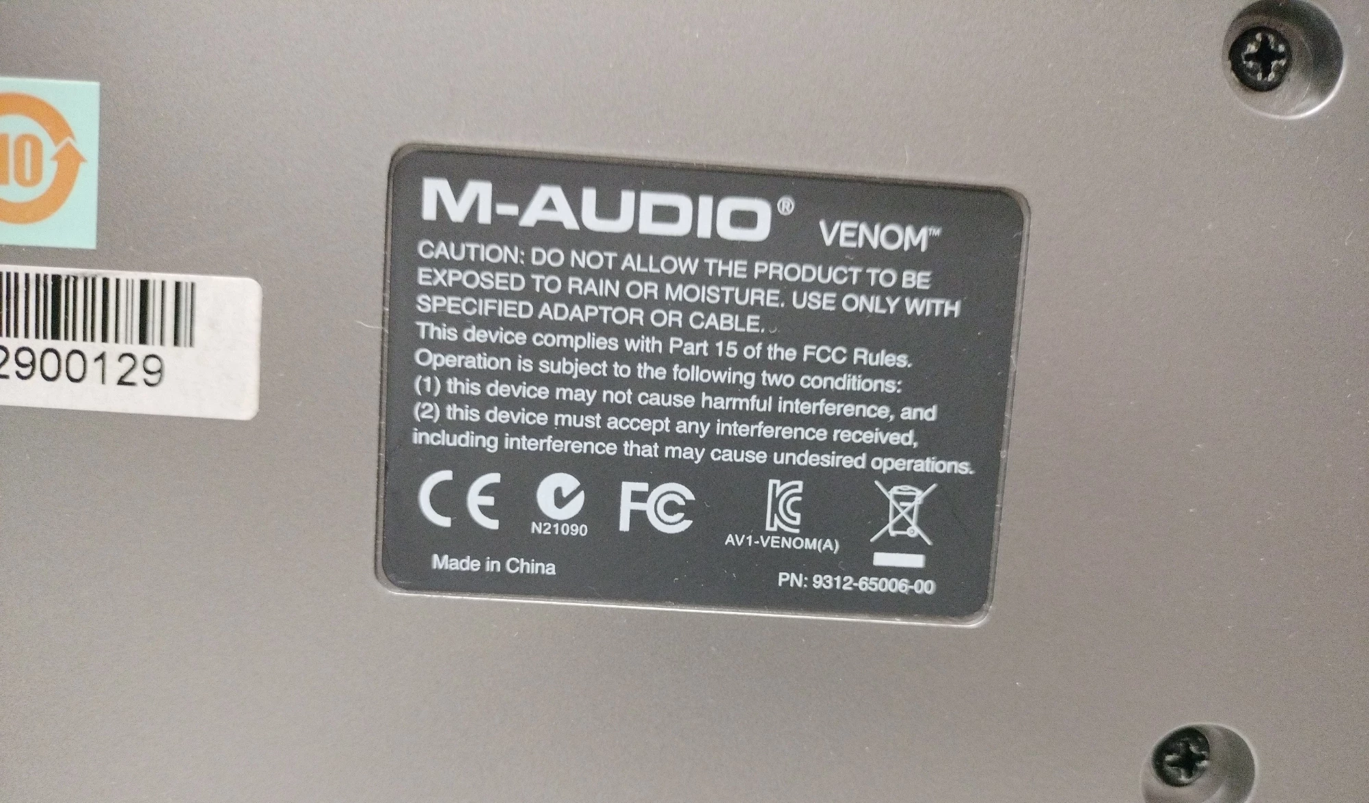 keyboard-m-audio-venom-stan-uzywany