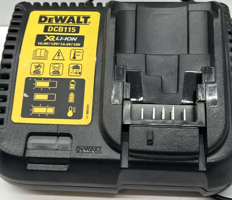 SZLIFIERKA KĄTOWA AKUMULATOROWA DEWALT, KOMPLET