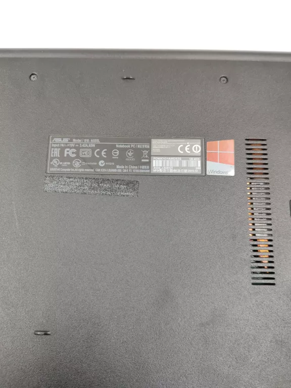 LAPTOP ASUS A555L I3 4GB RAM GEFORCE 920 + TORBA