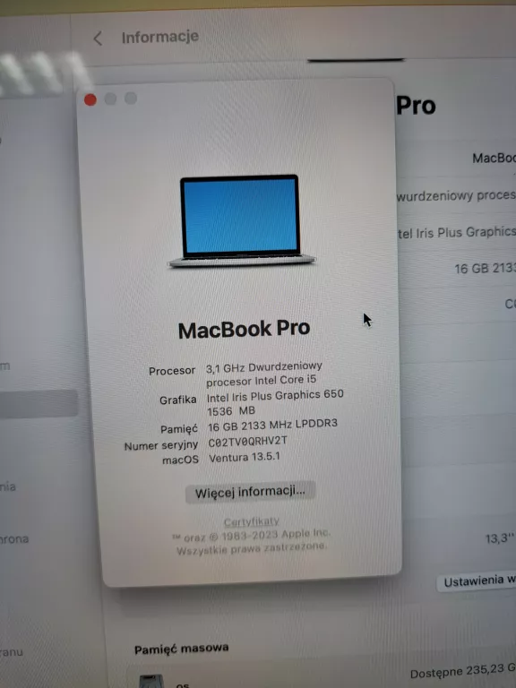 laptop-apple-macbook-pro-13-a1706-16gb-256gb-i5-rodzaj-karty-graficznej-grafika-zintegrowana