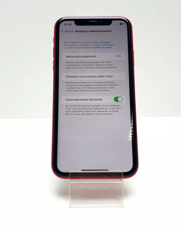 TELEFON IPHONE 11 64GB 81%