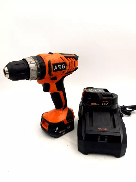 WKRĘTARKA AEG BSB 12G2 12V 2 X BATERIA 2014R