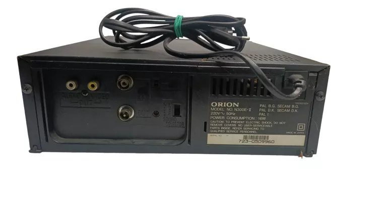 MAGNETOWID ODTWARZACZ VHS ORION N300E-V NA CZĘŚCI