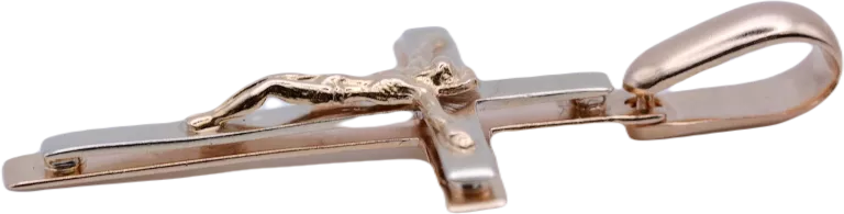 ŁADNY SOLIDNY ZŁOTY KRZYŻYK 583 4,72 46 MM
