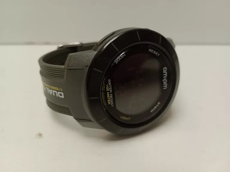 zegarek-ampm-czarny-ksztalt-koperty-okragla